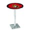 Holland Bar Stool Co 42" Chrome Ottawa Senators Pub Table L217C4228OttSen - alternate 1